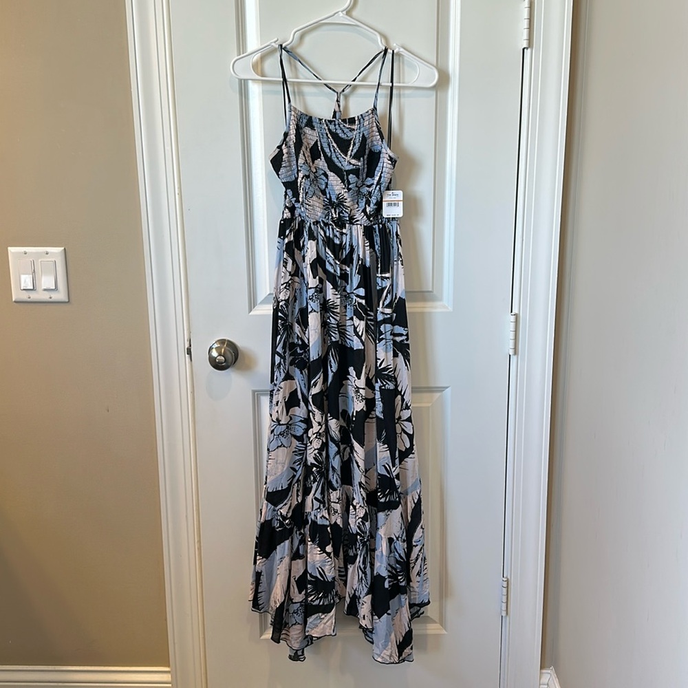 Free People Black Camo Sundress Size Small